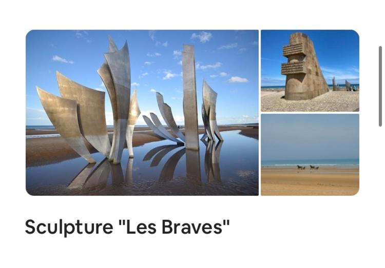 Au Coeur D'Omaha Beach - Colleville-Sur-Mer - Gite 1 外观 照片